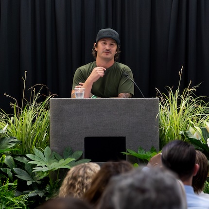  The Great PNW Founder and SFCC alum Joel Barbour addresses Spokane Colleges faculty and staff 